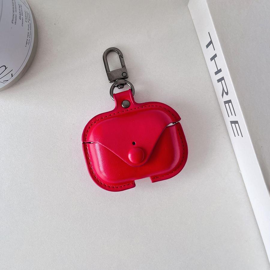 Retro Luxus Lederhülle Für Apple AirPods 4 Business Kopfhörerhüllen Für AirPods 3 2 1 Pro 2 Hülle Headset Schale Mit Haken