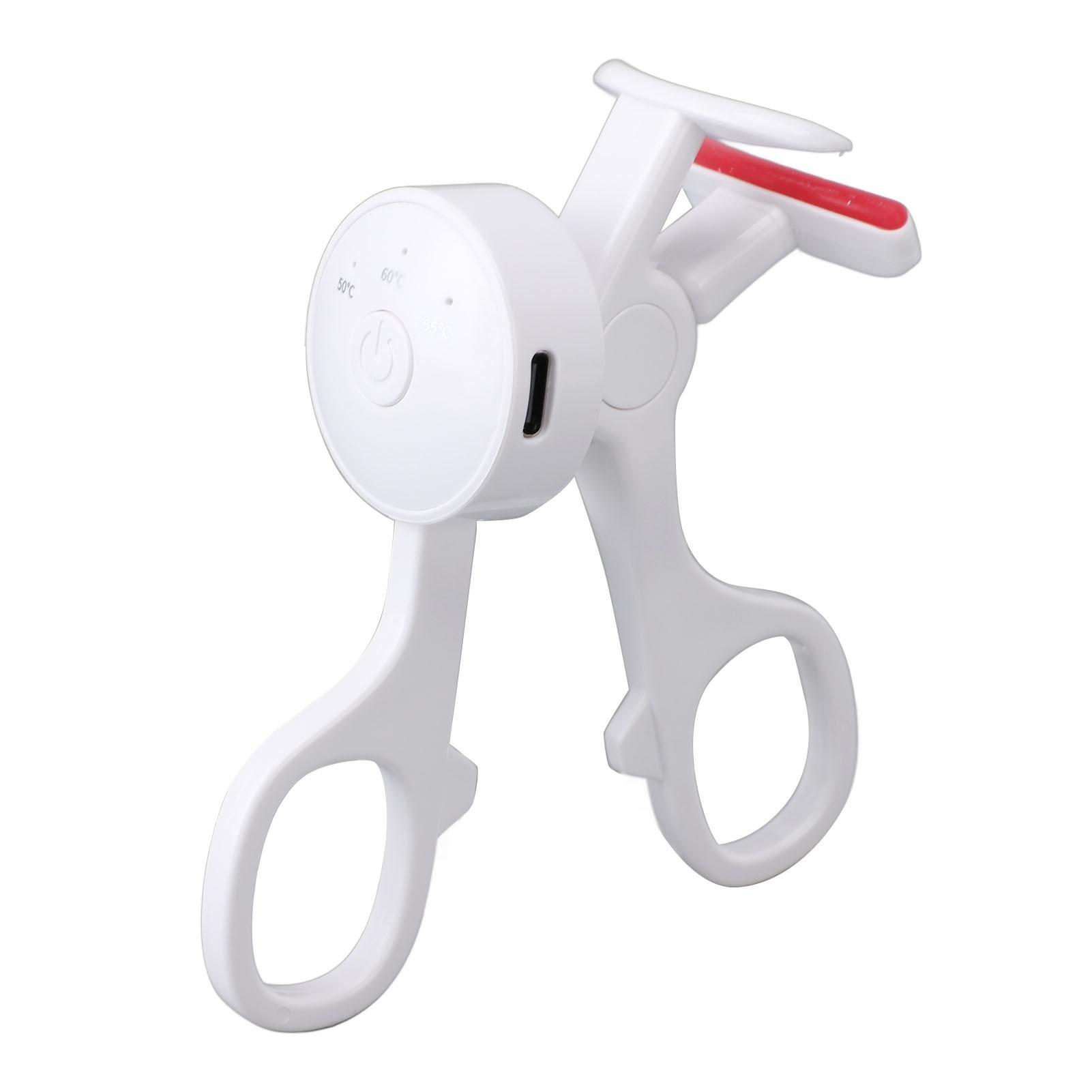 

Электрический керлер для ресниц с контролем температуры, перезаряжаемый, маленький, портативный, с подогревом, для дома