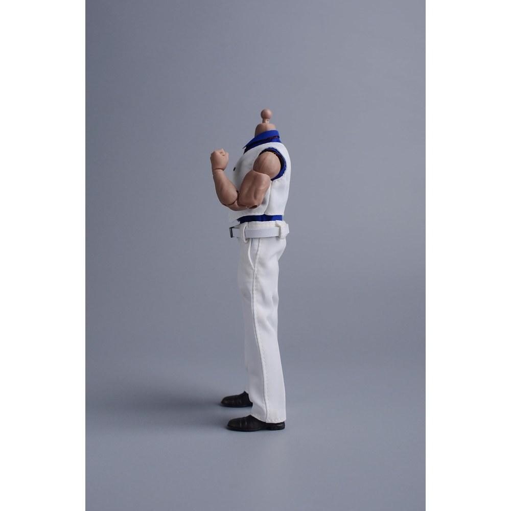 LOUGIDBVAZ 1/12 Scale Male and Female Clothing Suit Vest Ball Gown Party Wear White A
