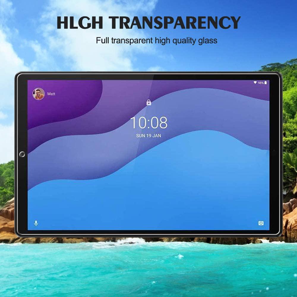 Protetor de tela de vidro temperado para tablet, 1 peça/2 peças/3 peças, para lenovo tab m10 2ª geração 10.1 tamanhos TB-X306X x306f película protetora transparente anti-arranhões hd