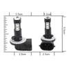 White LED Bulbs 12V&55W 2PCS 881/886/889 Fog Light