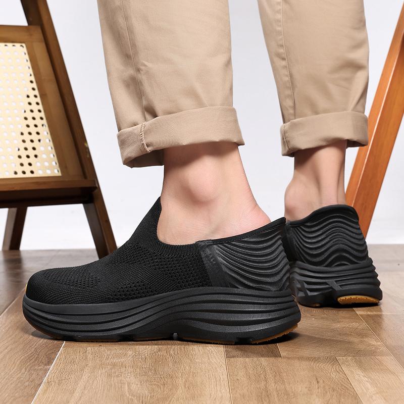 Minimalist Slip on Men Barefoot Shoes Outdoor Wide Toe Zero Soles Walking Sneakers Breathable Lightweight Casual Sport Footwear