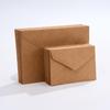 High-Quality Retro Kraft Paper Envelopes for Postcards and Greeting Cards - Western Style