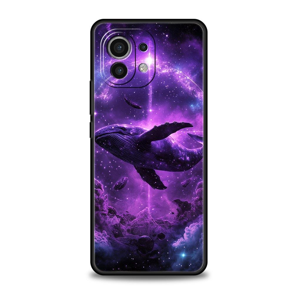 Phone Case Cover for Xiaomi Mi 17 15 14 13 12 11 Ultra 15T 14T 13T 12T 11T Pro Lite 5G Soft TPU Capas Starry Orca Whale Shark Xiaomi 12T Pro