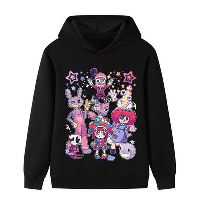 Kids Clothing Fashion Printed Sweatshirt Loose Hoodie Sweatshirts Girls