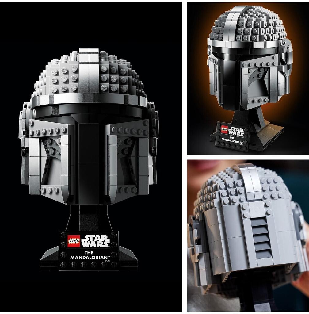 LEGO конструктор Star Wars «Звёздные войны» – Шлем мандалорианца (75328)