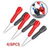 4/6pcs Insulation Piercing Needle Nondestructive Multimeter Test Probes 10A 600V For 2/4mm Test-Lead Multimeter Test Probe
