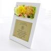 Parfait Campagne Preserved Flower Photo Frame, Yellow, Large, in a Gift Box