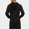 Adidas Logo Knit Pullover Hoodie Men Hoodie Black DW4665
