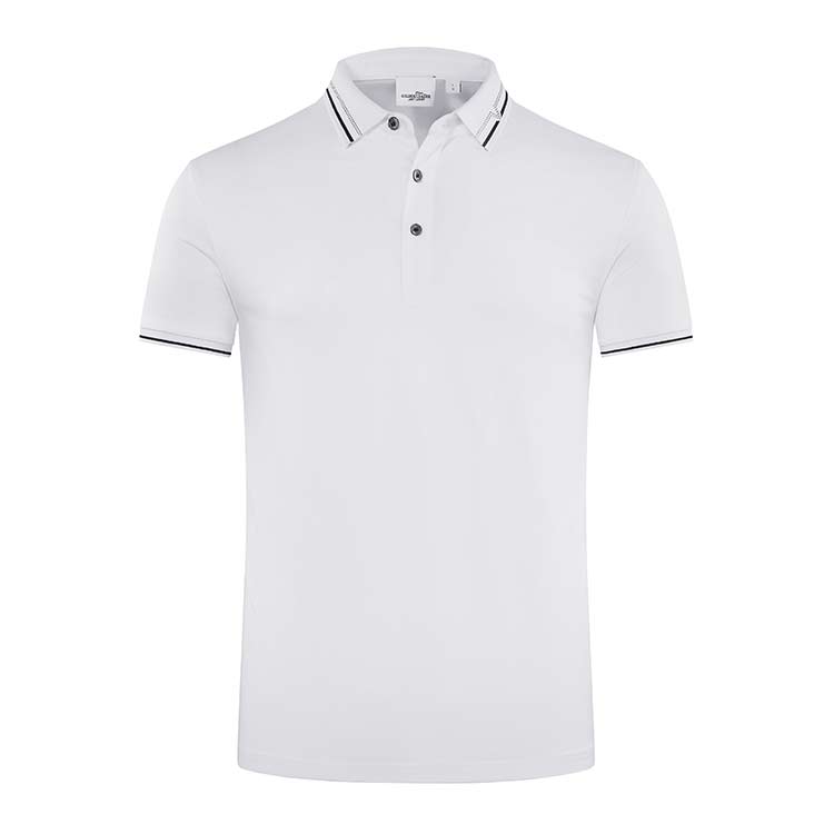 YHHC 98198  175G Jade Silk Lapel POLO Shirt