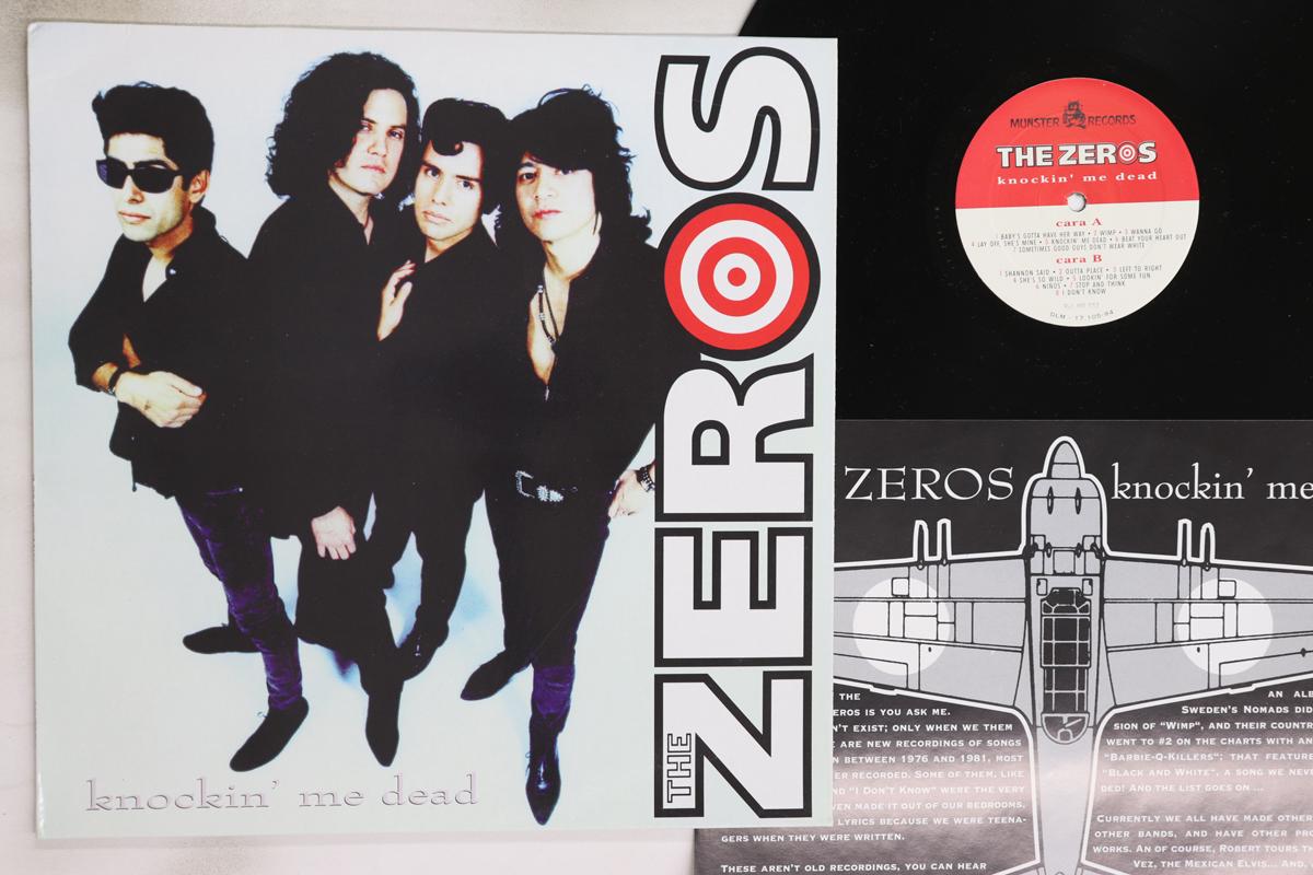 

LP Record ZEROS Knockin Me Dead MR032 MUNSTER 1994 Spain Rock Used