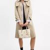 Coach Molly 25 Blumenmuster Kieselsteinleder Tragetasche Damen Tragetaschen Weiß CAL44-IMCAH