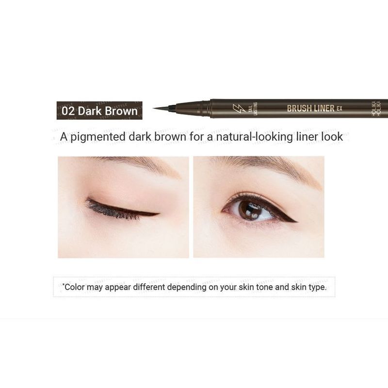 HOLIKA HOLIKA - Tail Lasting Brush Liner EX - 2 Colors
