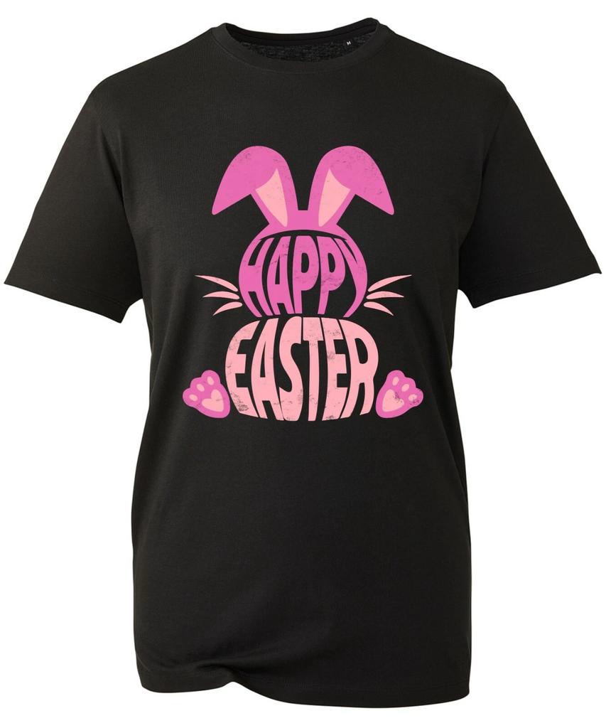 Happy Easter T-Shirt, Funny Hoppy Jesus Bunny Rabbit Egg Children's Unisex Top
