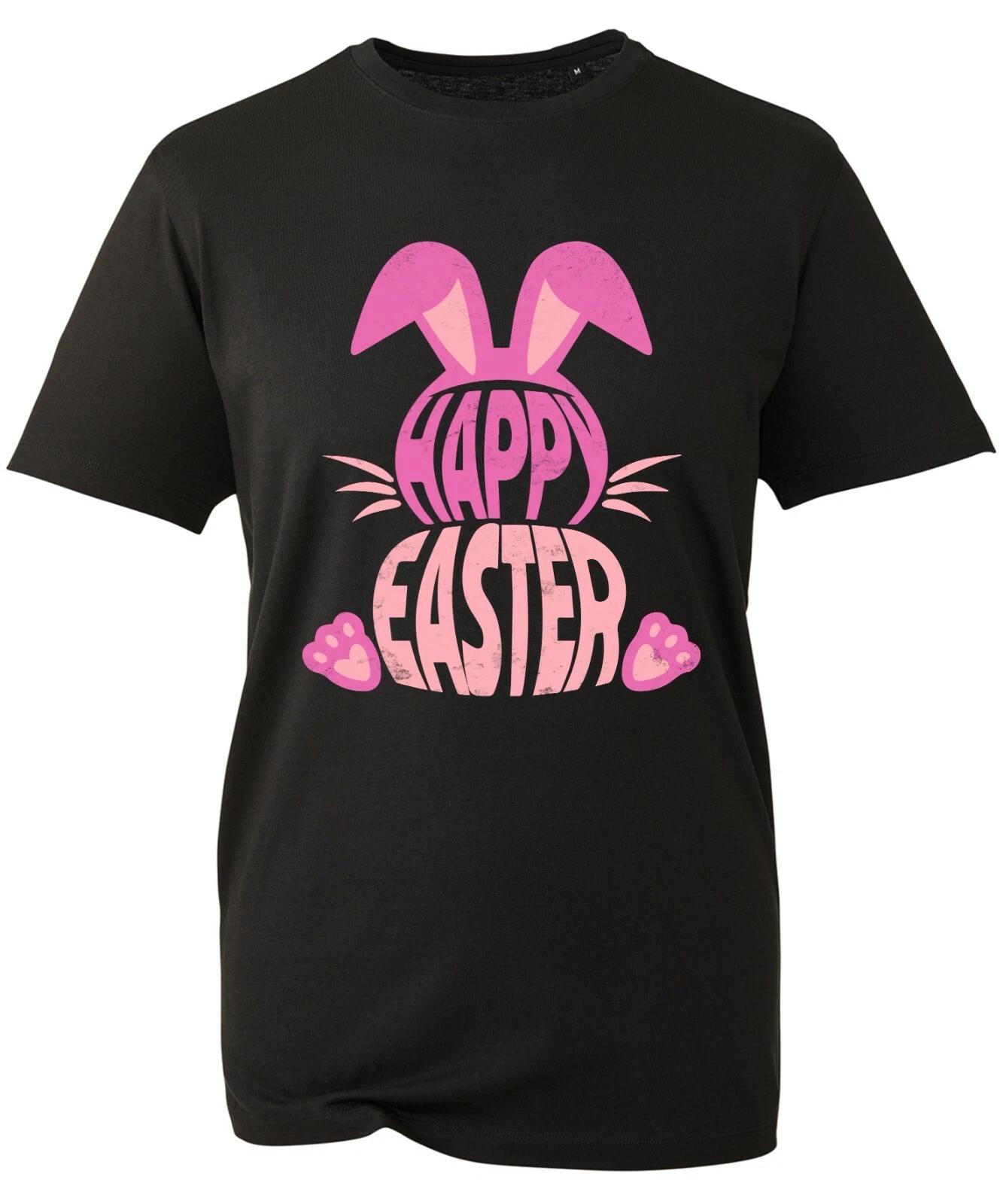 Happy Easter T-Shirt, Funny Hoppy Jesus Bunny Rabbit Egg Children s Unisex Top M