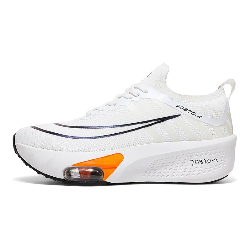 Løpesko for menn og kvinner Mesh Pustende Flate Fritidssko Utendørssport Tennissko Maraton Joggesko Mann