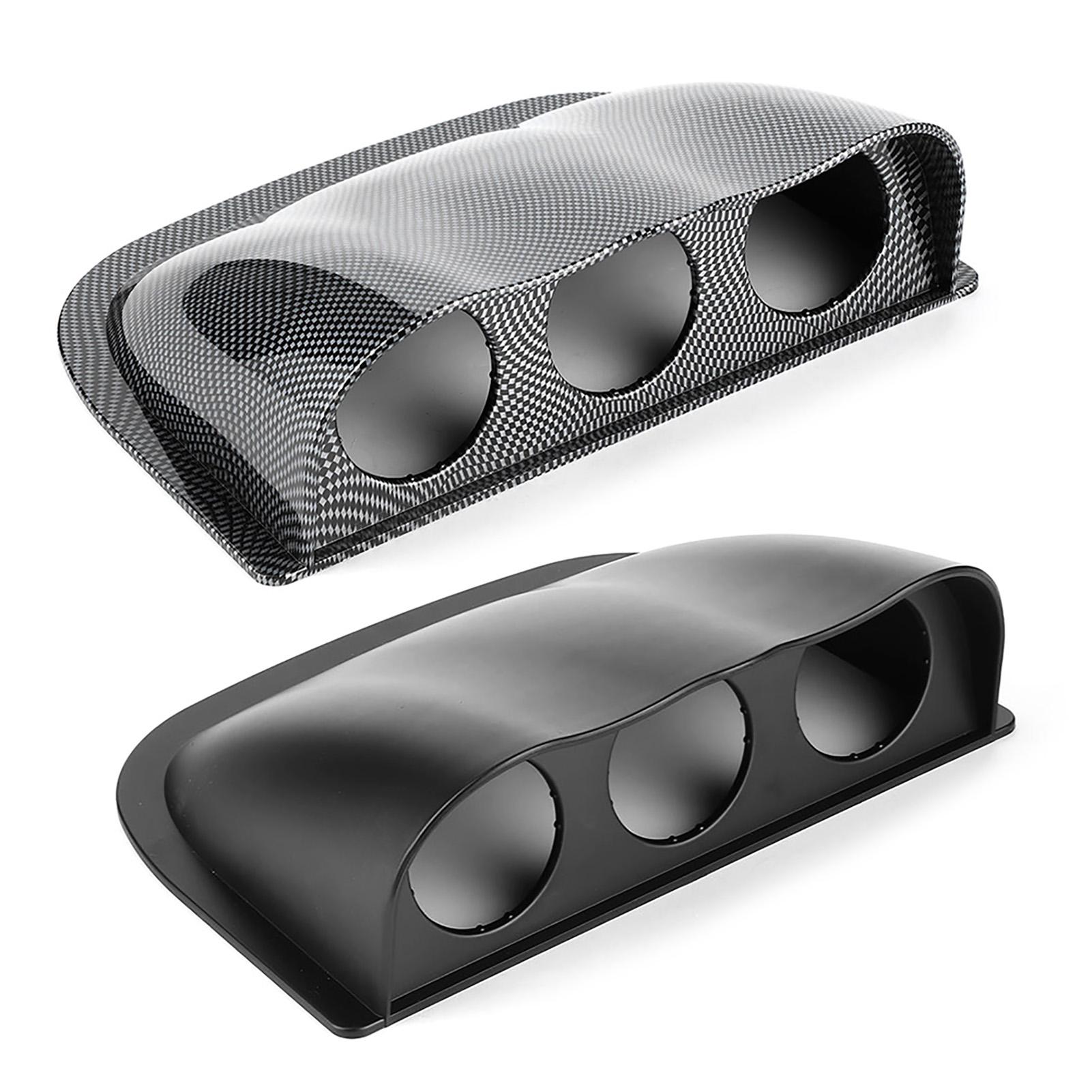 

2in Triple Dash Gauge Pod 3 Hole Dashboard Meter Mount Bracket Universal Auto Accessory