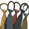 8CM No-Knot Zipper Tie for Men & Women – Easy Pull Arrow Shape, Multiple Colors, Professional Attire