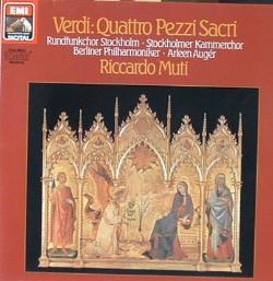 LP Record GIUSEPPE VERDI, RADIOKÖREN, KAMMARK - Quattro Pezzi Sacri 158923 His Master's Vo 1983 Germany Classical Used