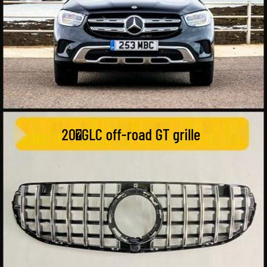 

Mercedes-Benz 2020 GLC Off-Road GT Vertical Bar Grille Silver GT Grille
