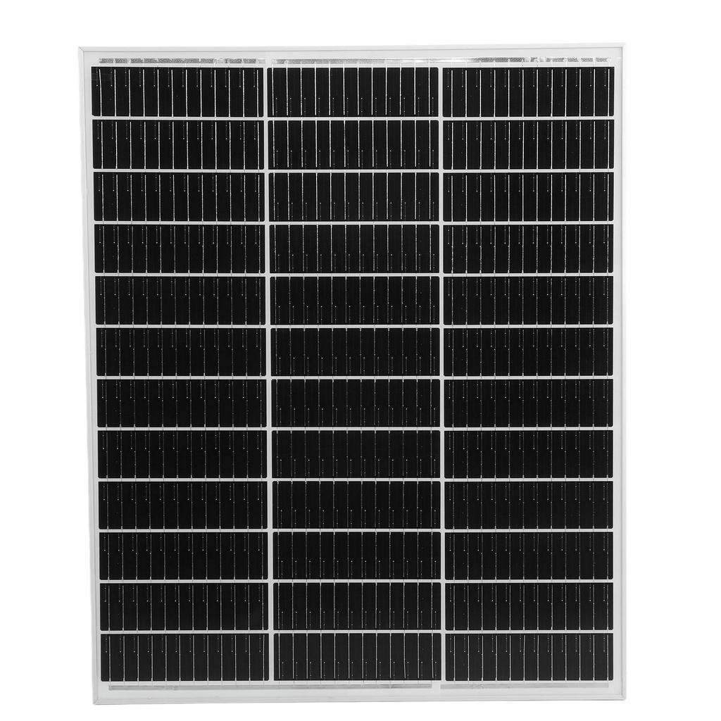 RV Solar Panel 80W 18V Monocrystalline Waterproof High Efficiency Solar Charge Controller Panel for 