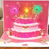 Musical 3D Birthday Greeting Card with Music and Lights Artistic Birthday Card Celebration Card Perfect for Parties