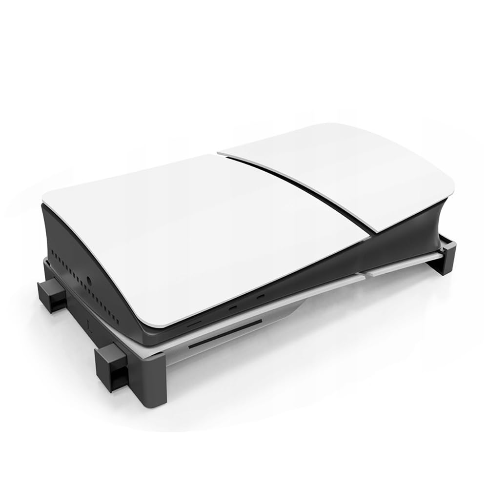Columbus Circle Horizontal Stand Compatible with both PS5 Slim and Pro (PS5 Slim/Pro) (Black) -