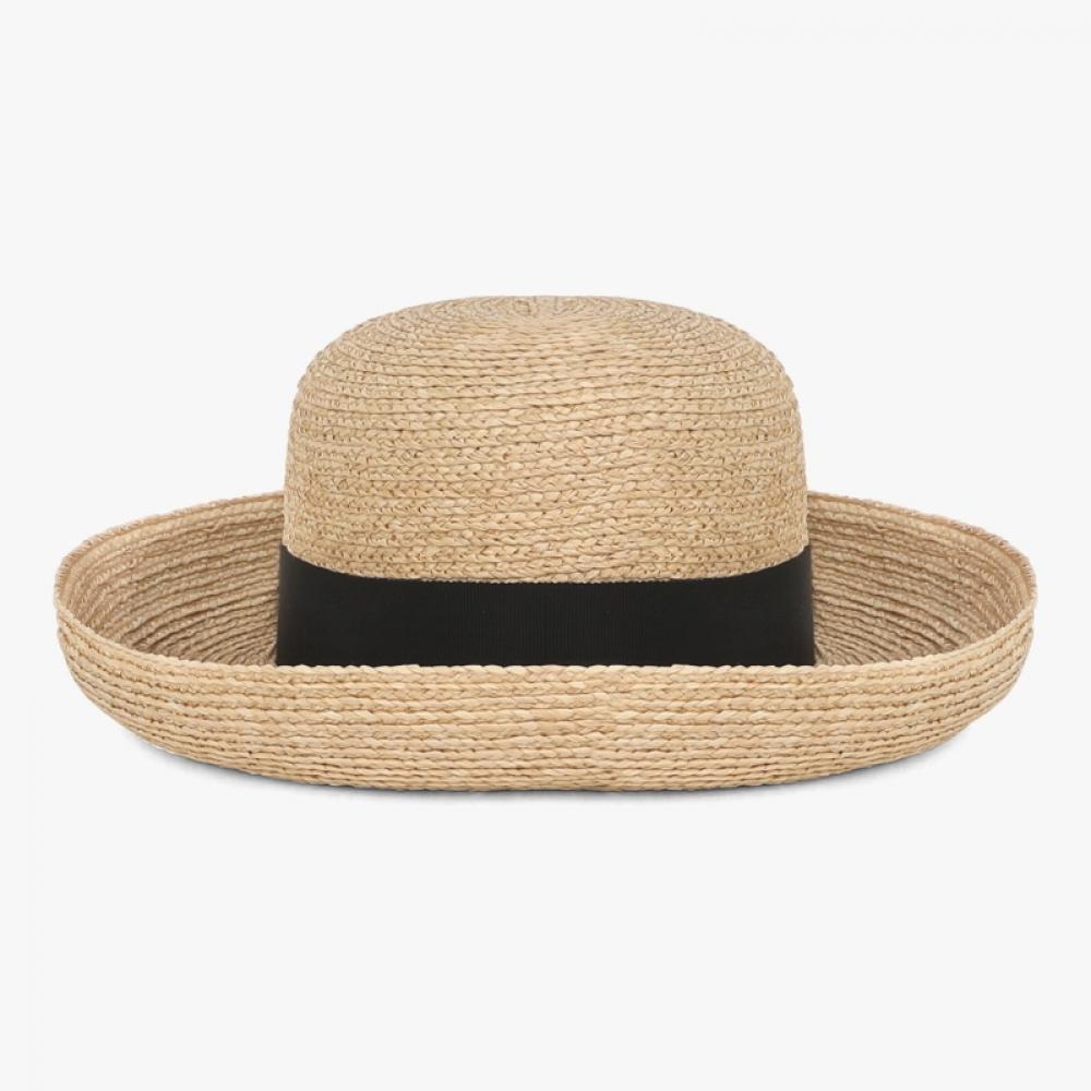 Helen Kaminski Newport Sb Natural Midnight Bucket Hat Hat50153