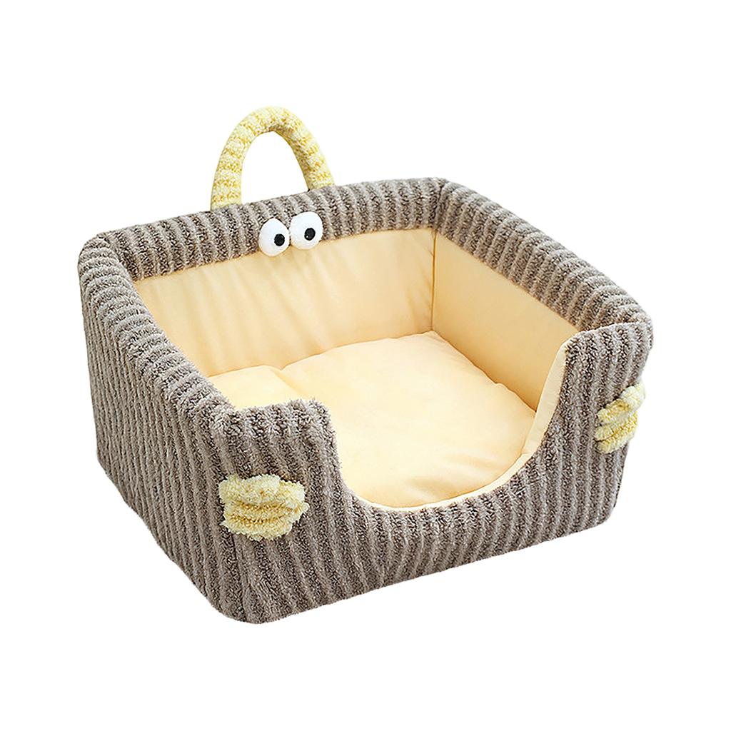 Interesting Plush Christmas And Dog Bed, Pet Sofa, Indoor And Outdoor Plush Synthesis