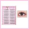 Soft Glue-Free Fake Lashes 10 Rows Eyelashes Extension Self-adhesive False Eyelashes  Make Up