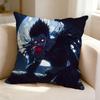 Anime DDeath NNote RRyuk Shinigami  Square DoubleSided Printed Pillow Case Bedroom Bedside Pillow Sofa Cushion Cover