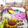 Spiel My Singing Monsters Bettwäsche-Set Einzelbett Twin Full Queen King Size Bettwäsche-Set Erwachsener Kinderzimmer Bettbezug-Sets Heimtextilien