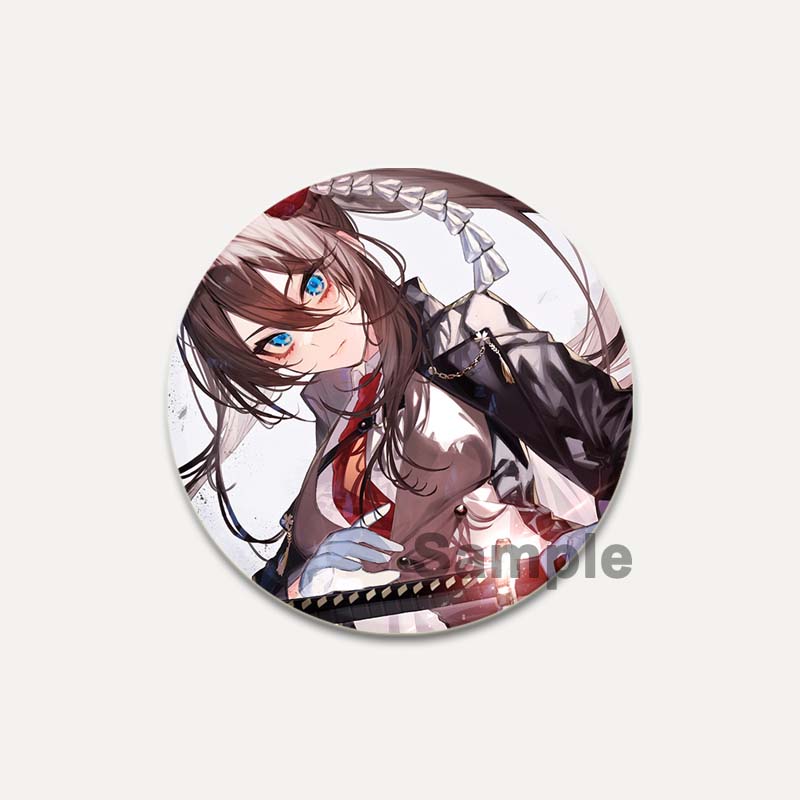32/44/58mm Pop Anime Game Counter Side Brooches On Backpack Cartoon Figure Lapel Pins Alloy Round Cartoon Badge Gifts Jewelry Accessory
