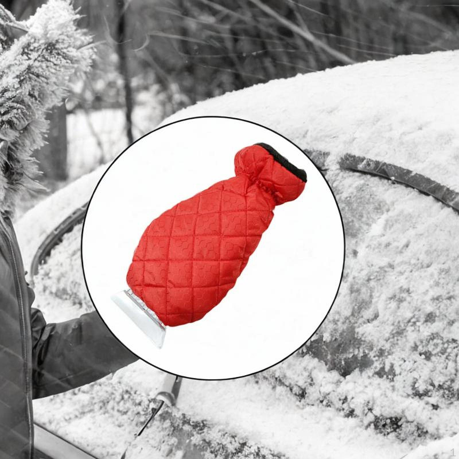 

Скребки для льда Варежка Лопаты для снега для очистки крыши автомобиля красный