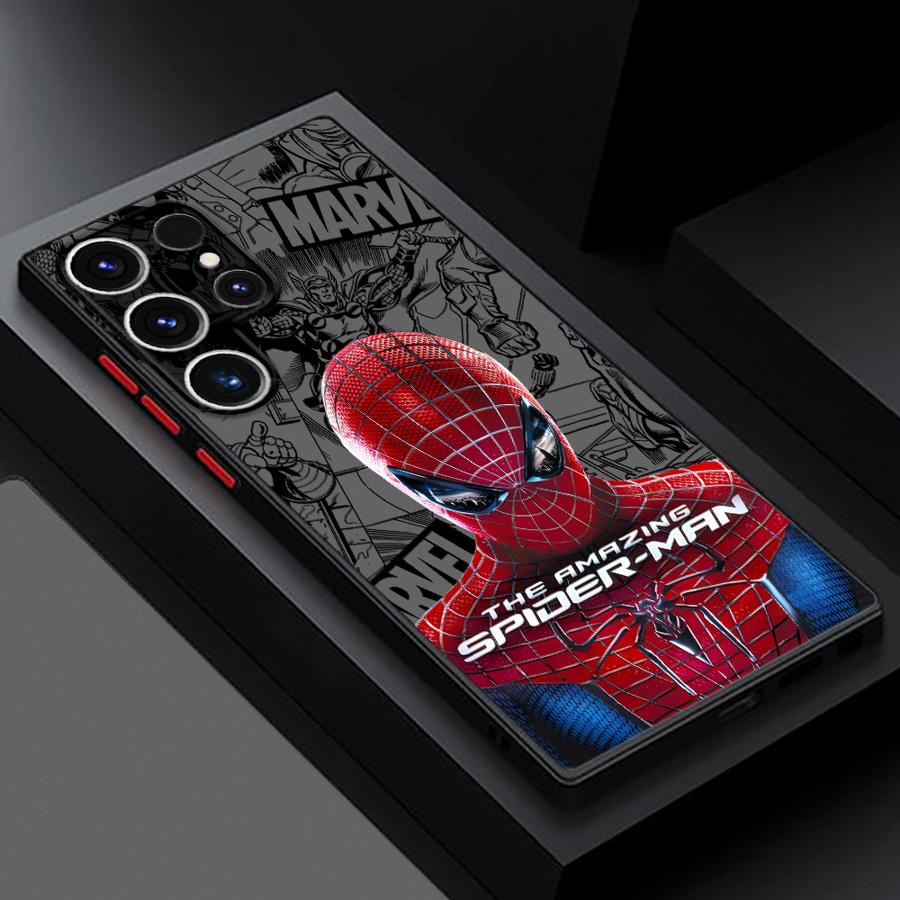 Marvels Spider-Man Groot Case for Samsung Galaxy S26 S24 Plus Note 20 10+ S21 S23 FE S20 S25 Ultra S22 Funda Phone Cover