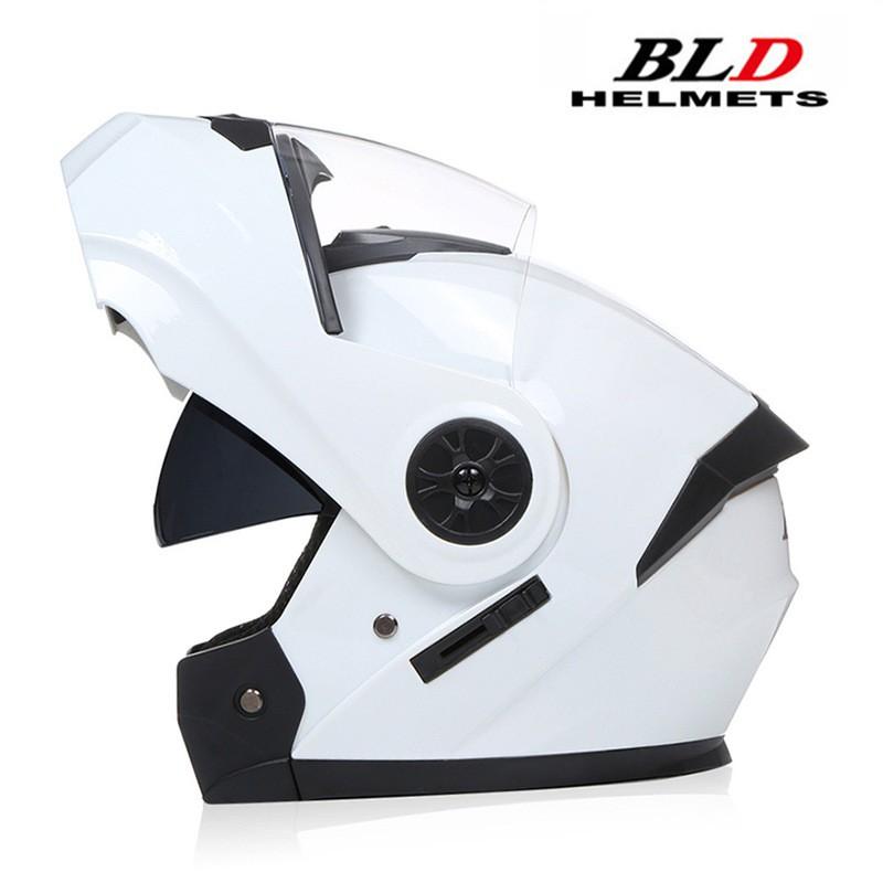 Modular Flip-Up Motorcycle Helmet With Dual Visors All-Season Riding Street Touring Commuting