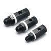 6AN 8AN 10AN Male Fuel Cell Tank Rollover Vent Valve Aluminum Black With Valve Exhaust System Auto Parts