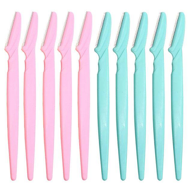 Eyebrow Razor Eyebrow Trimmer Women Face Razor Hair Remover Eye Brow Shaver Blades for Cosmetic Beauty Makeup Tools