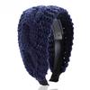 Warm Wide-brimmed Headband  Autumn and Winter Wool Hairpin  Skiing  Covering White Hair  Knitted Hair Accessories  Diademas