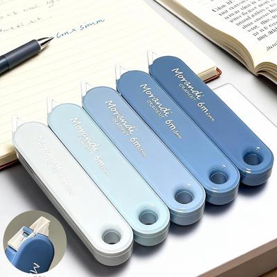 Korrekturroller Stift mit Farbverlauf – Stilvoll, große Kapazität, sanftes Auftragen, Klappdeckel-Design.