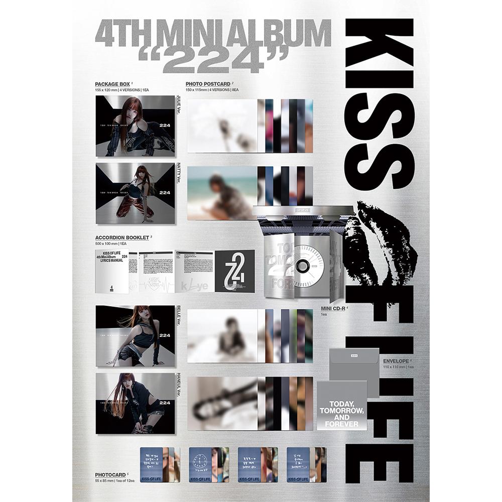Kiss Of Life 4th Mini 224 (Digipack Ver.)