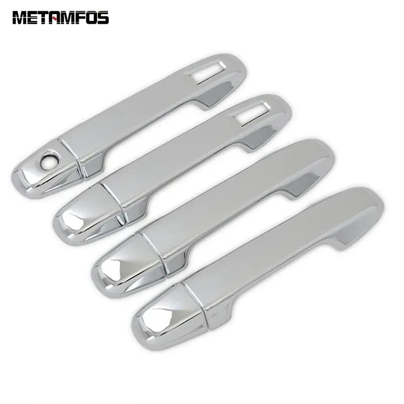 For Subaru Forester SK -   Carbon Fiber Side Door Handle Bowl Cover Trim Protection Cap Accessories Car Styling