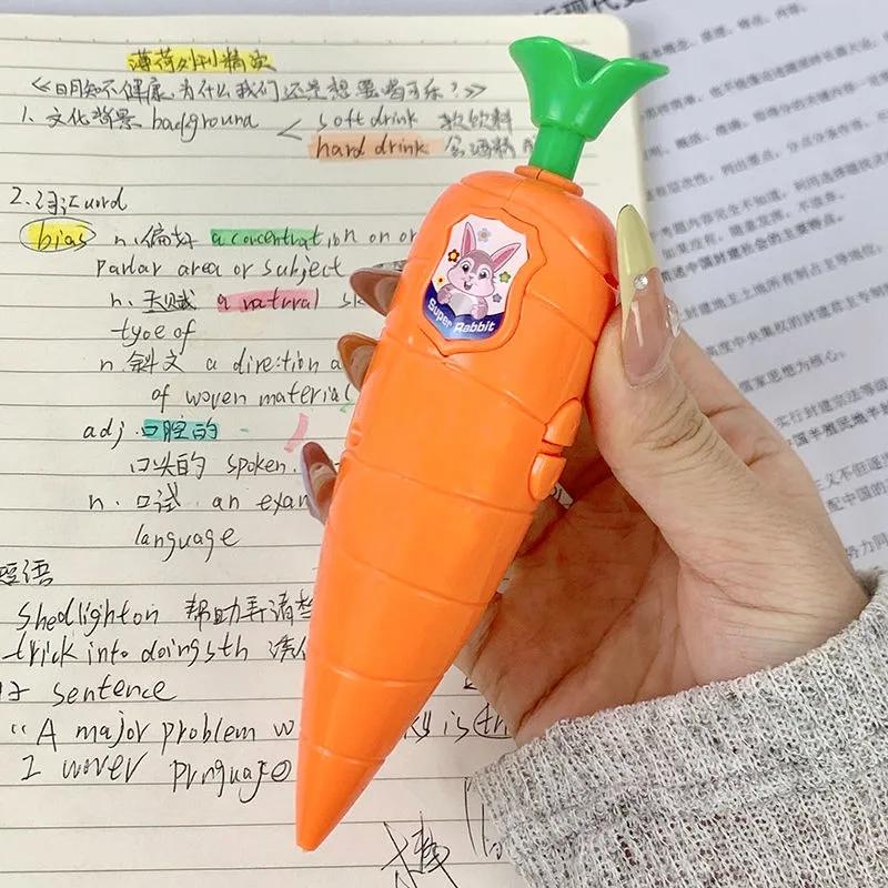 Zootopia Karotten-Aufnahme-Stift Mais Aubergine Cartoon Niedliche Schreibwaren Grundschüler Recorder Kreatives Geschenk Spielzeug