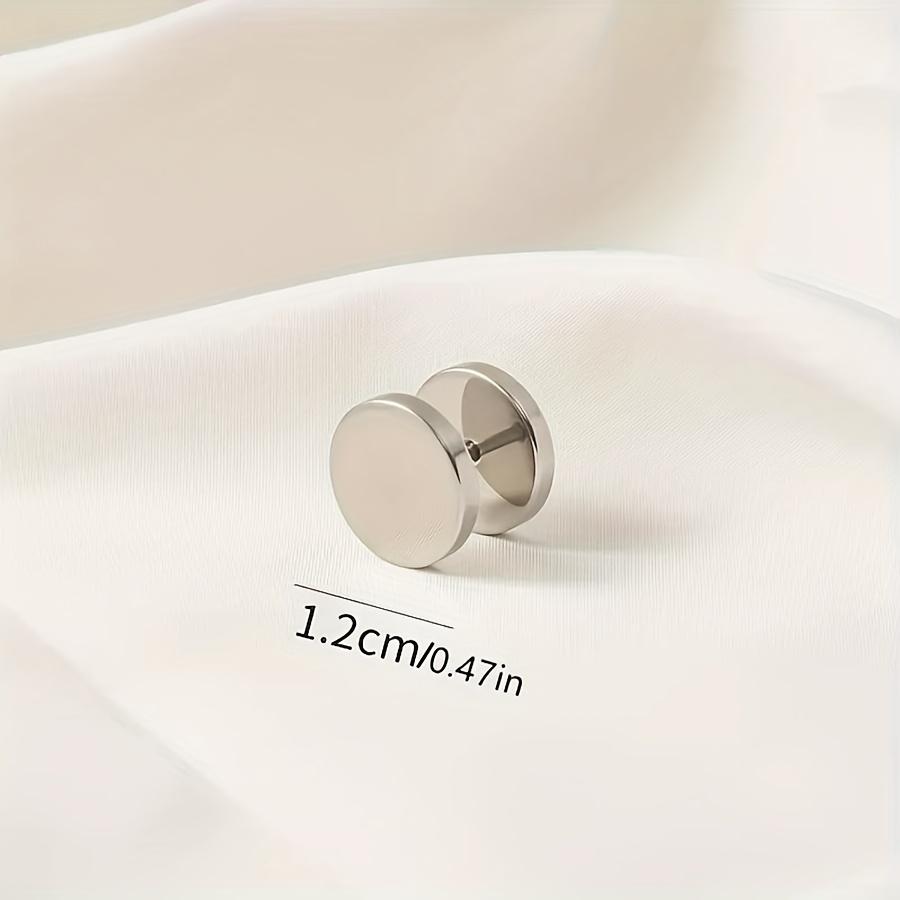 8PCS Spiral Snap Buttons, 3 Colors No Sew Detachable Clips for Cardigan Sweater, Fashion Decorative Tightening Gift
