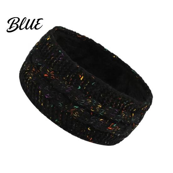 Fashionable Twist Knit Head Wrap Winter Headbands for Women Thickened Knitted Ear Warmers Cold Thermal Protection Ears And Forehead Weather