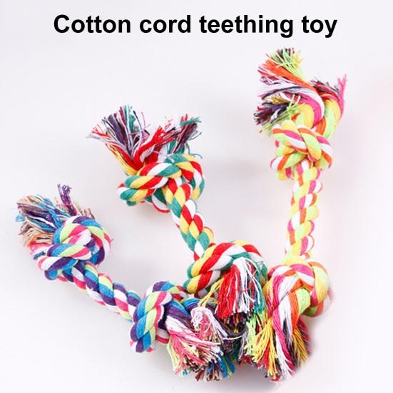 1Pc/3Pcs/5Pcs Pet Toy Interactive Dogs Chew Toy Bite-resistant Cotton Rope Dog Training Toy Pet Supplies