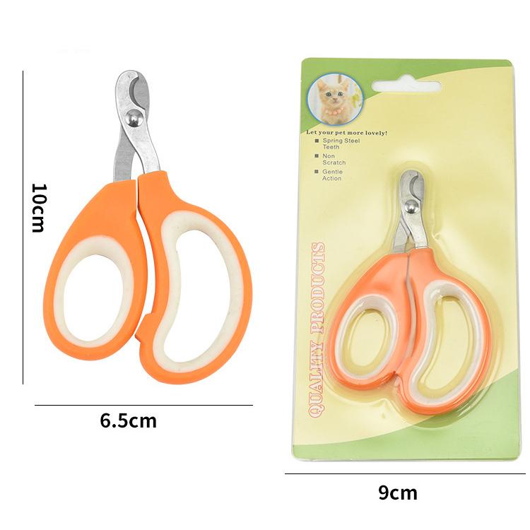 Professioneller Katzennagelknipser für kleine Katzen und Hunde, Edelstahl, Welpenkrallenschneider, Haustier-Nagelpflege-Knipser, Trimmer