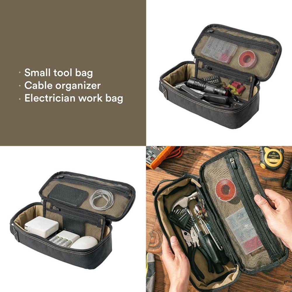 Hardware Outdoor Toolkit Ground Spikes Tent Accessories Durable Camping Storage Bag Tool Pounch