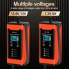 6V 12V 6A Car Battery Charger Universal Smart Fast Charge Cycle GEL Lead-Acid Charger Auto Motorcycle Pulse Repair LCD Display