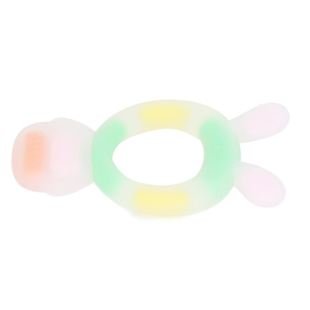 Baby Teether Toy Dishwasher Refrigerator Safe Silicone Cartoon Infant Teething Chewing Toy for 0 to 6 Months